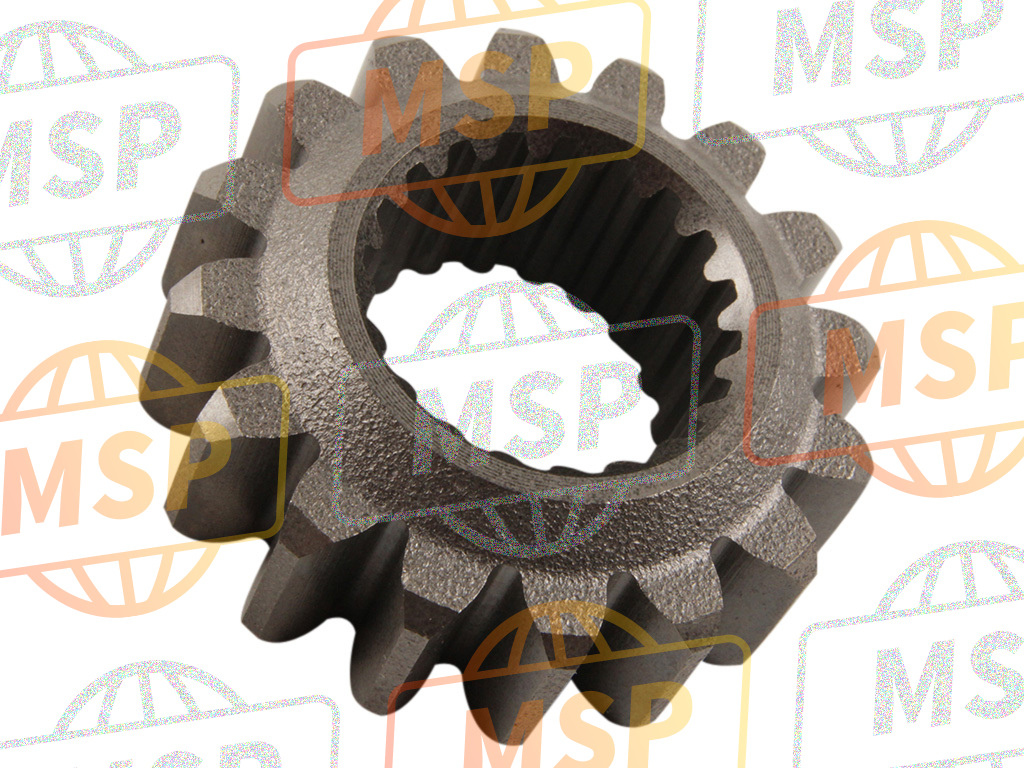 5NL171210000, Gear, 2ND Pinion, Yamaha, 2