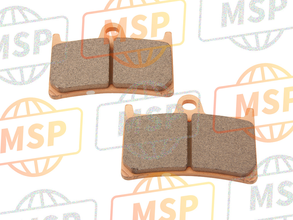 5SL258050000, Brake Pad Kit, Yamaha, 1