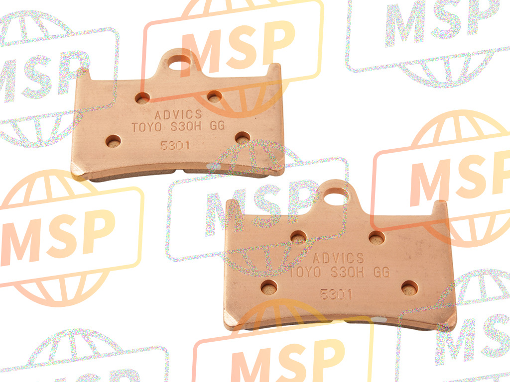 5SL258050000, Brake Pad Kit, Yamaha, 2