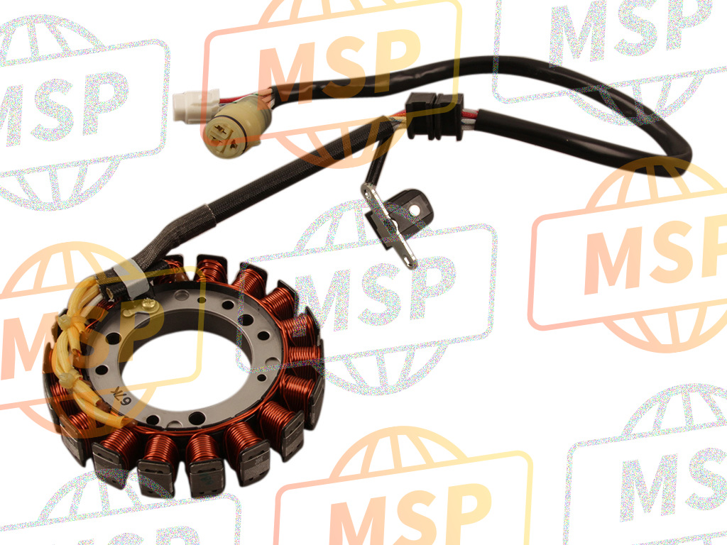 5UH814100000, Stator Complet, Yamaha, 2