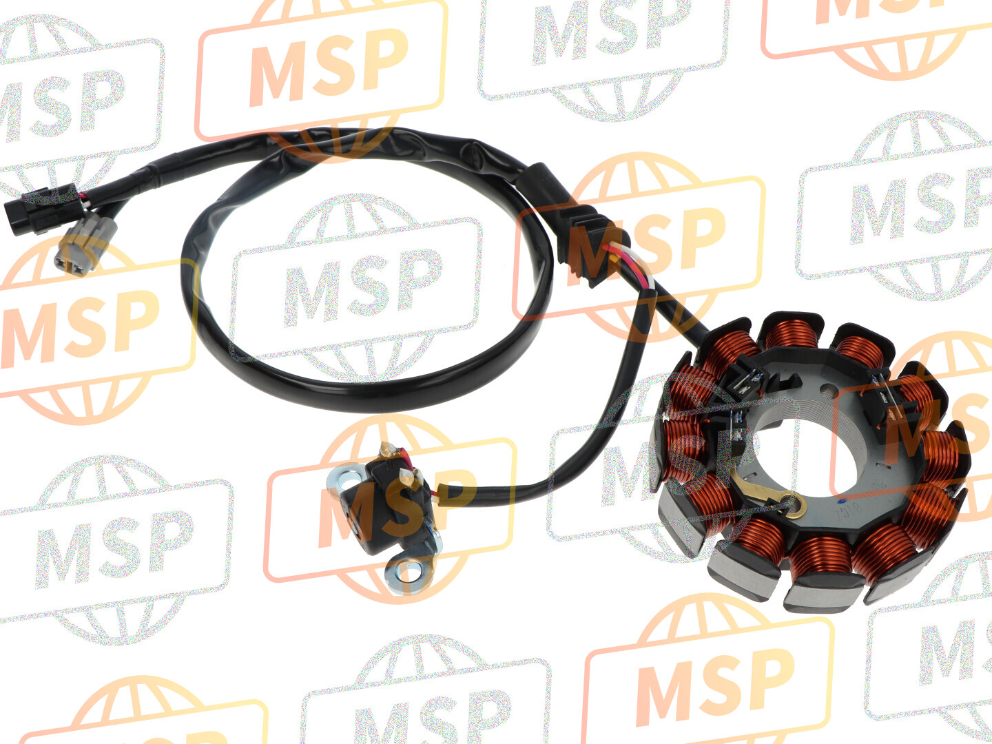 5UM814103100, Stator Complet, Yamaha, 1