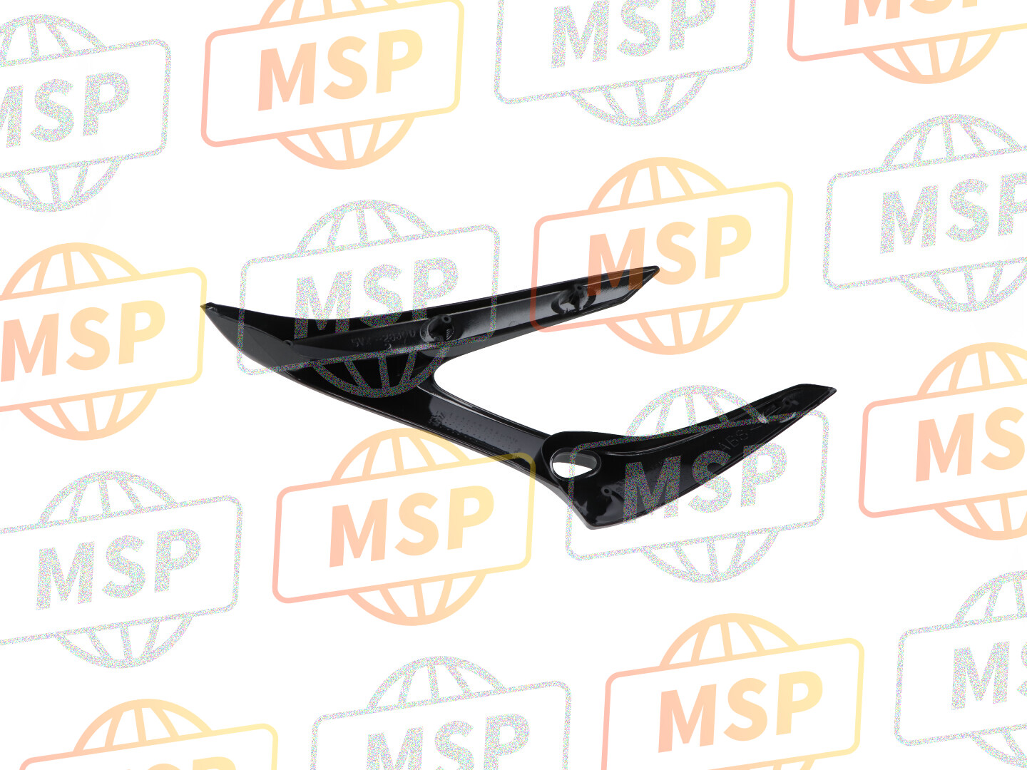 5VX2830D01P3, Visor, Side 2, Yamaha, 2