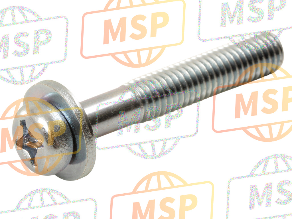 901590606400, Screw, Met Washer (21G), Yamaha, 1