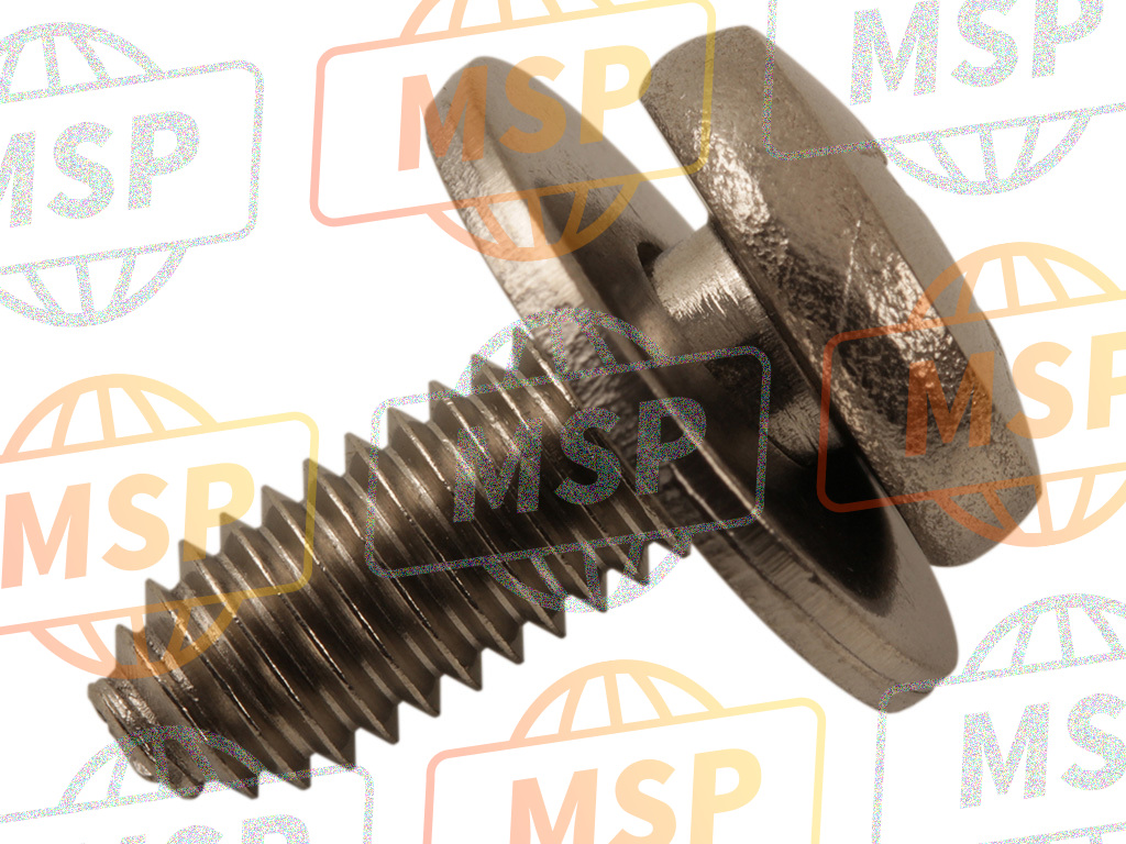 901590681200, Screw, With Washer, Yamaha, 2