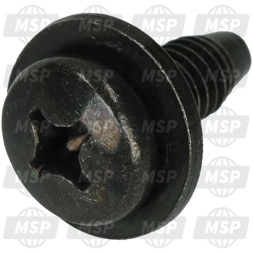 901590681700, Screw, With Washer, Yamaha, 1