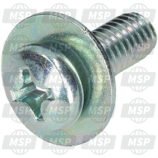 901590686700, Screw, Met Washer, Yamaha, 1