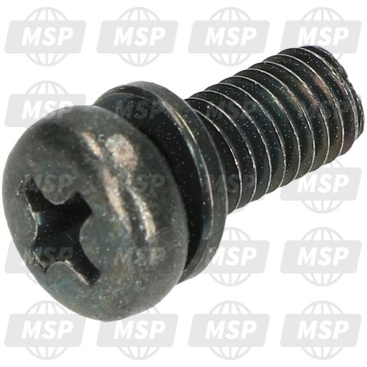 976070511200, Screw, Pan Head W/washer, Yamaha, 1