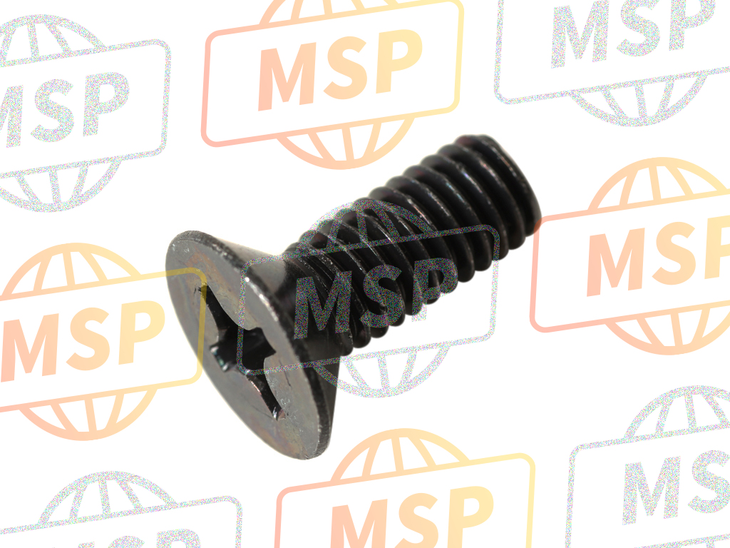 987070601600, Screw, Flat Head, Yamaha, 1