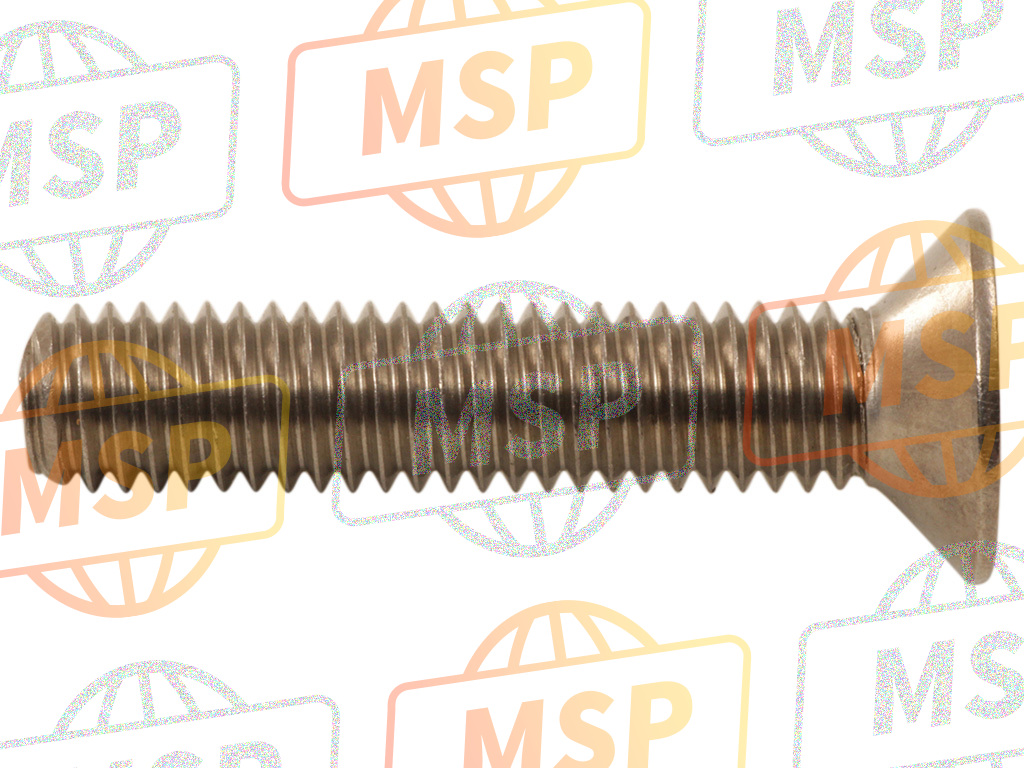 987800653000, Screw, Vlak Hoofd, Yamaha, 2