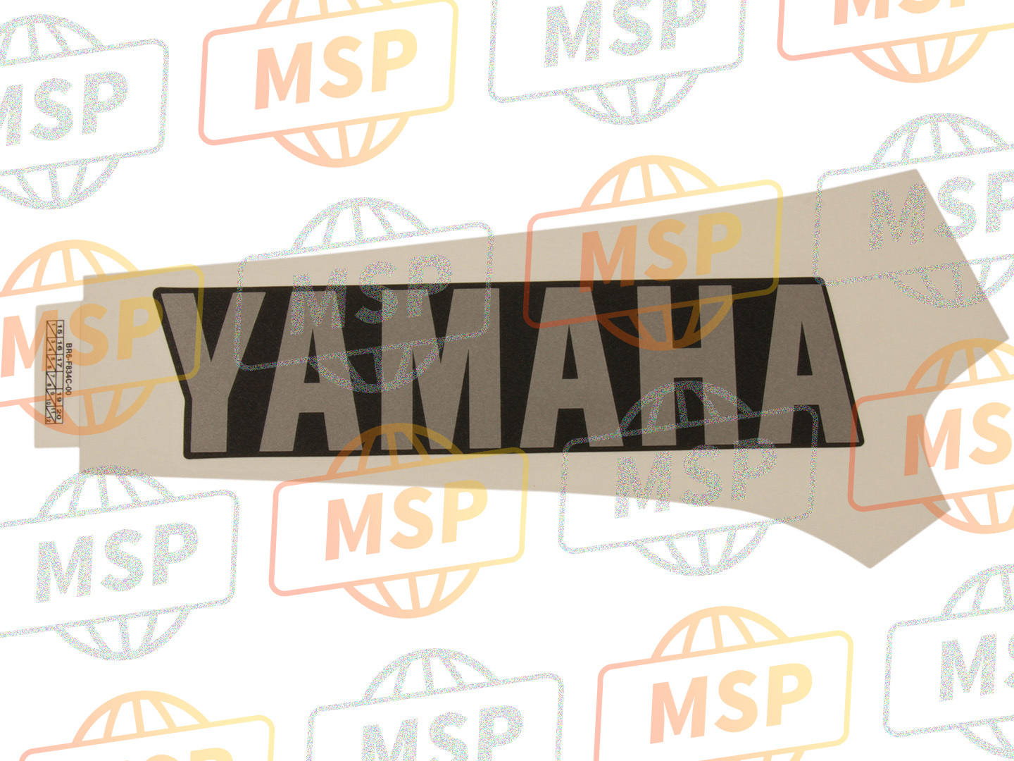 BR6F834C0000, Emblem 1, Yamaha, 1