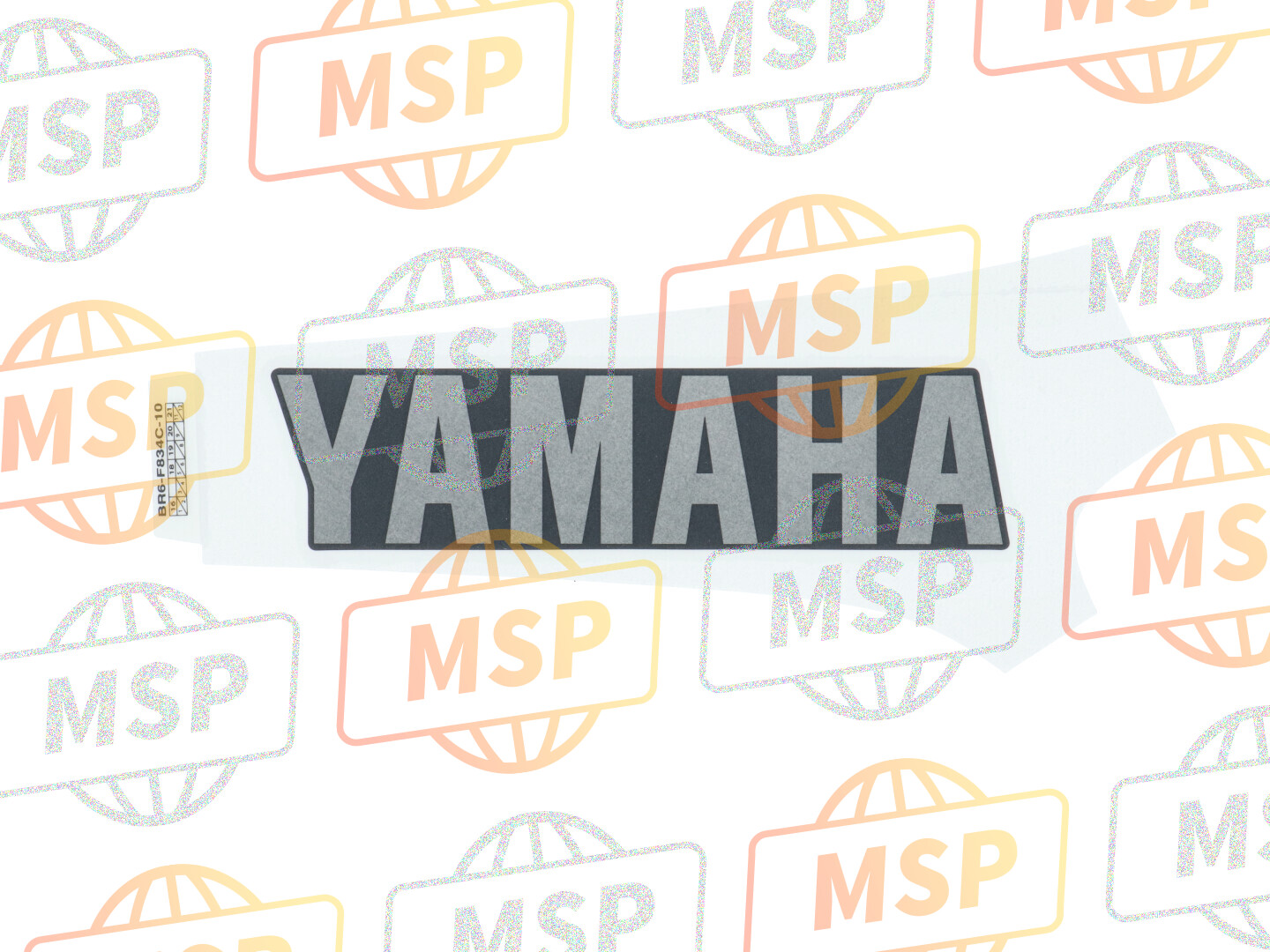 BR6F834C1000, Embleem, Yamaha, 1