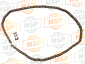 06405MZ5P10, Chain, Drive(Rk Excel) (RK525R0Z1-120LJ-FZ), Honda