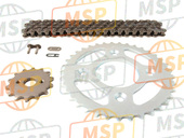 06406GELD00, Chain Kit, Drive (420-78l), Honda, 1