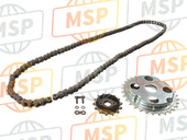 06406KEN742, Kit Chaine, Honda, 2