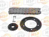 06406MEJ641, Chain Kit, Drive (Standard Link 110l), Honda, 1