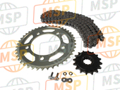 06406MFGD01, Chain Kit, Drive(525-16&43T) (Standard Link 118l), Honda