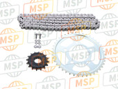 06406MJPG50, Kit De Cadena,  Transmisio, Honda