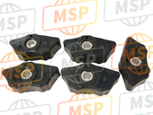 06410MBH000, Damper Set, Wheel, Honda, 2