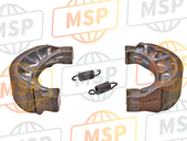 06430KS3921, Shoe Set, Brake (Ask), Honda, 1