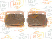 06435HA5670, Pad Set, Rr.(Nissin), Honda