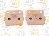 06435HA5671, Pad Set, Rr.(Nissin), Honda, 2