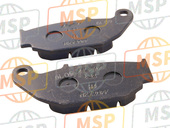 06435KZZ902, Pad Set,Rr, Honda, 2