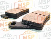 06435MAK003, Pad Set, Rr., Honda