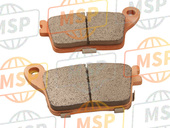 06435MELD22, Pad Set, Rr., Honda