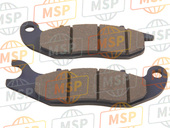 06451KZZ901, Pad Set,Fr Brake, Honda