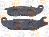 06451KZZ902, Pad Set, Fr Brake, Honda, 2