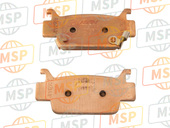 06452HP0A02, Pad Set, R. Fr., Honda, 2