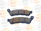 06455K04931, Pad Set,Fr, Honda