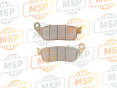 06455K53D01, Pad Set, Fr., Honda