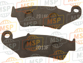 06455KHA941, Pad Set, Fr., Honda