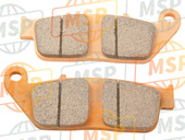 06455MALG03, Pad Set, Fr, Honda, 1