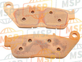 06455MALG03, Pad Set, Fr, Honda, 2