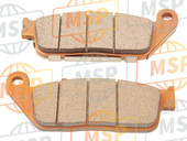 06455MAW621, Pad Set, Fr., Honda