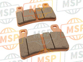 06455MBWE11, Pad Set, Fr, Honda