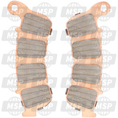 06455MCSR02, Pad Set, Fr., Honda, 1