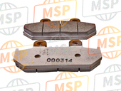 06455MS8405, Pad Set, Fr., Honda