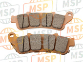 06456MCA016, Pad Set, Fr., Honda