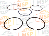 13011KCZ305, Ring Set, Piston (Std.) (Nippon), Honda, 1