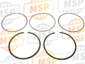 13031MAN690, Ring Set, Piston (0.50), Honda