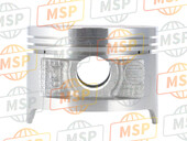 13104MZ0305, Piston D. (O.S. 0.50), Honda, 2
