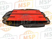 17210MCWD01, Elemento,  Filtro Aire, Honda