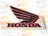 17526MCWH00ZA, Marchio Serbatoio Carbura, Honda