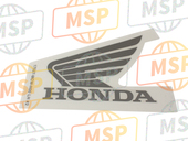 17527MCWH00ZB, Marchio Serbatoio Carbura, Honda