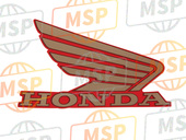 17531KBG660ZA, Mark, R. Fuel Tank Wing (###) *TYPE1* (TYPE1 ), Honda