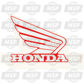 17531MR8900ZA, Etiquette/embleme/marque, Honda