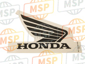 17560MERD80ZA, Marque D'Aile D. (###) *t, Honda